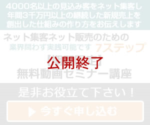 実例 最も集客効果の高かったネットショップの集客方法